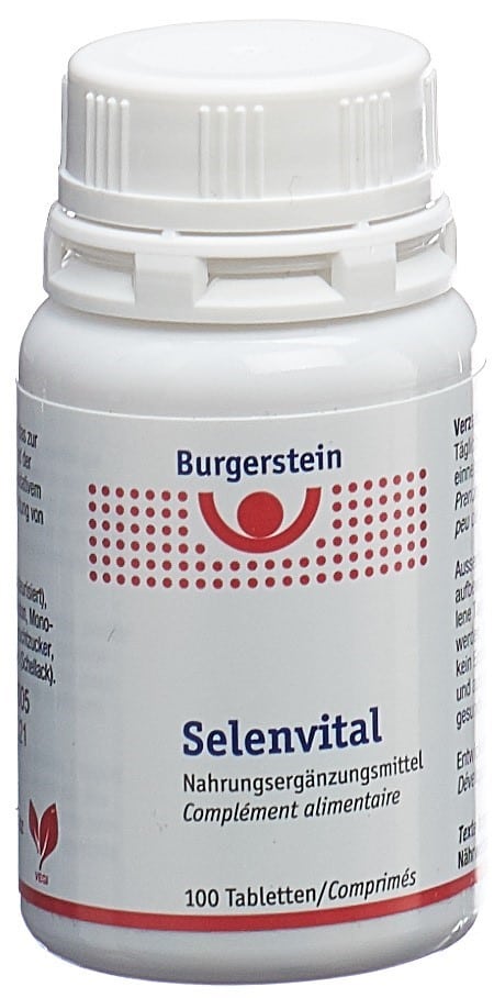 BURGERSTEIN Selenvital Tabl 100 Stk