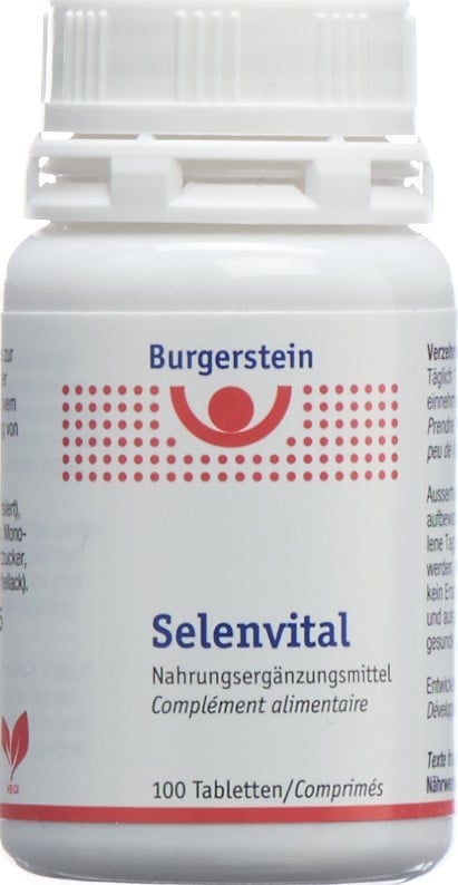 BURGERSTEIN Selenvital Tabl 100 Stk