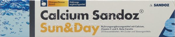 PICFRONT CALCIUM Sandoz Sun & Day Brausetabl Ds 20 Stk