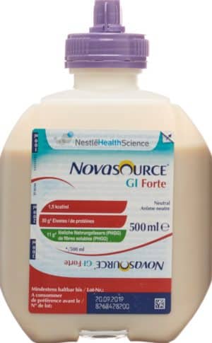 PICFRONT NOVASOURCE GI forte Neutral SmartFl 500 ml