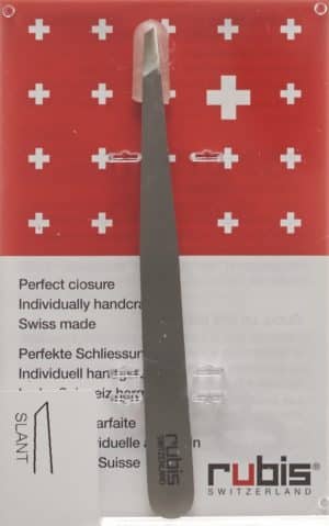 PICFRONT RUBIS Pinzette schräg Inox