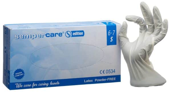 PICFRONT3DPLUS SEMPERCARE Edition Handschuhe Latex S ung 100 Stk
