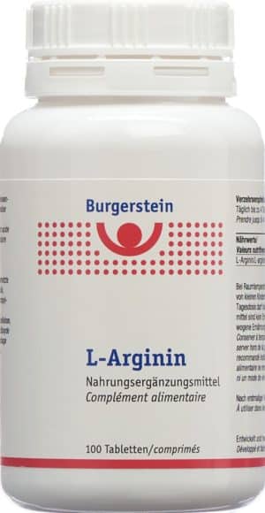 PICFRONT BURGERSTEIN L-Arginin Tabl 100 Stk