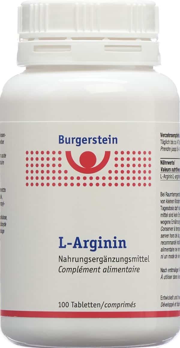 PICFRONT BURGERSTEIN L-Arginin Tabl 100 Stk