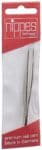 NIPPES Pinzette 8cm spitz vernickelt