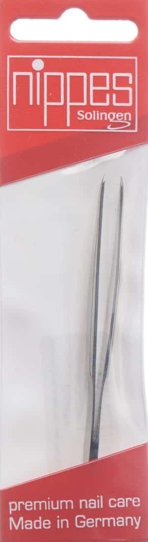 NIPPES Pinzette 8cm spitz vernickelt
