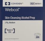 PICFRONT WEBCOL Alkoholtupfer 3.3x3.1cm steril 200 Stk