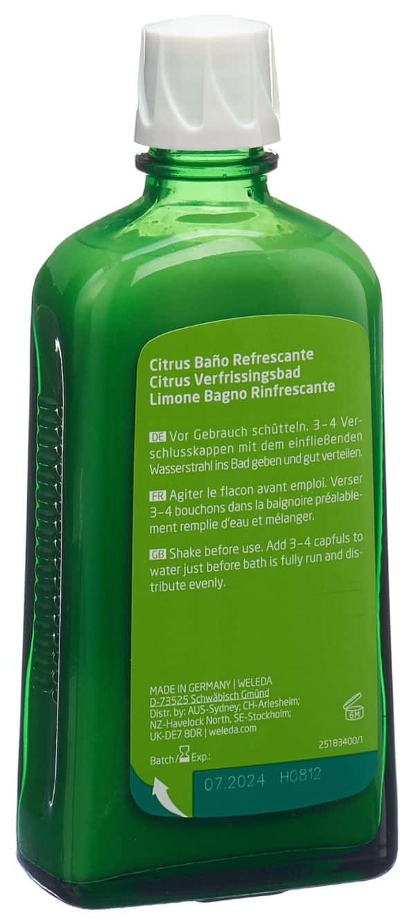 CONTENTBACK WELEDA Bad erfrischend Citrus Fl 200 ml