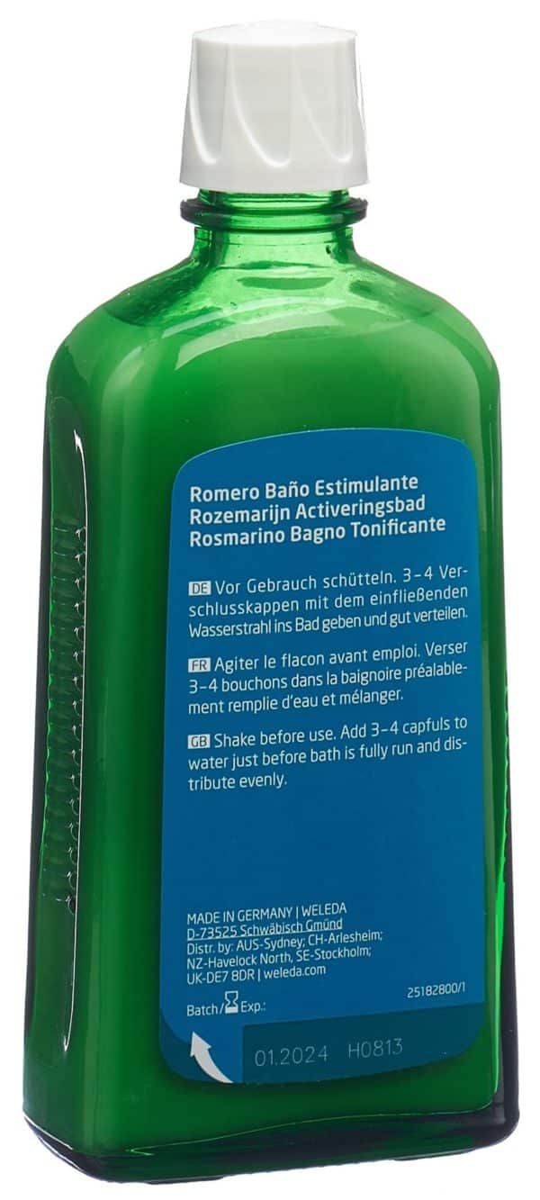 WELEDA Aktivierungsbad Rosmarin Glasfl 200 ml