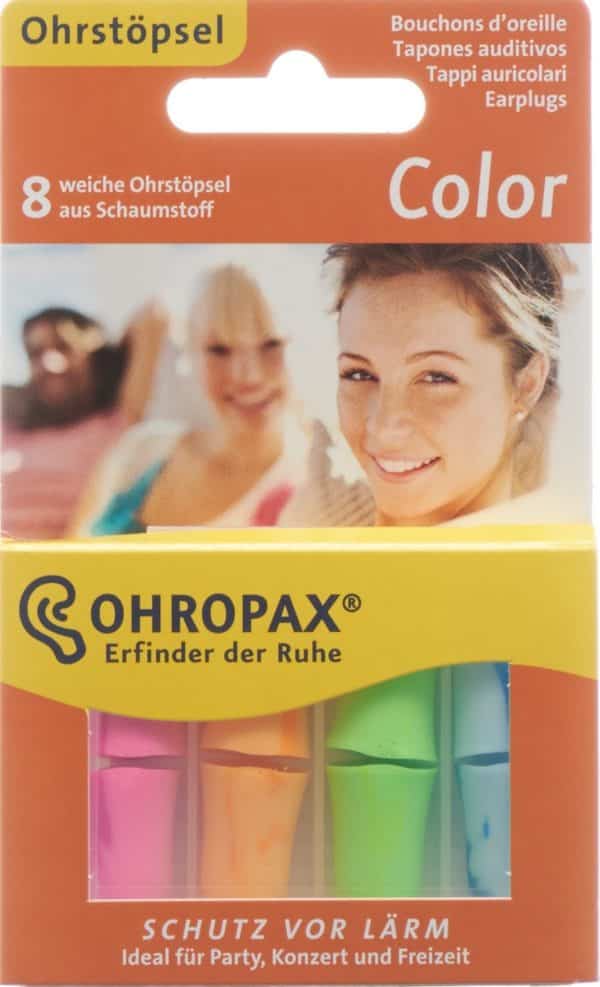 PICFRONT OHROPAX Color Geräuschschützer 8 Stk