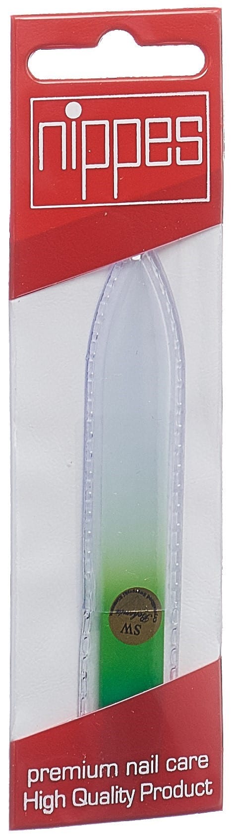 PICFRONT3D NIPPES Glasnagelfeile im Etui 9cm gelb viole blau