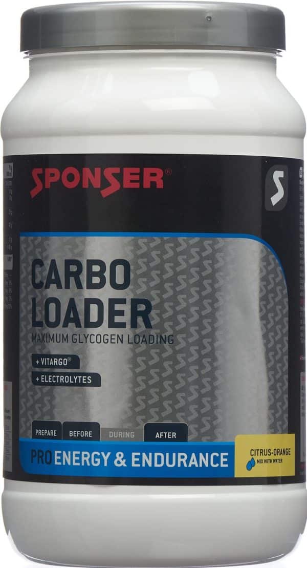 PICFRONT SPONSER Carbo Loader Plv Citrus Orange Ds 1200 g