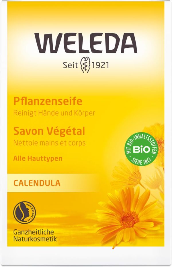 PICFRONT3D WELEDA BABY Pflanzenseife Calendula 100 g