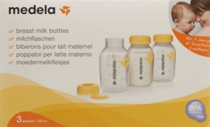 MEDELA Milchflasche 150ml inkl Deckel m Einl 3 Stk