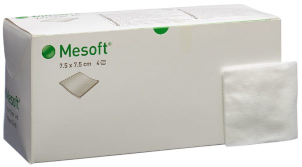 PICFRONT3DPLUS MESOFT NW Kompressen 7.5x7.5cm st 75 x 2 Stk