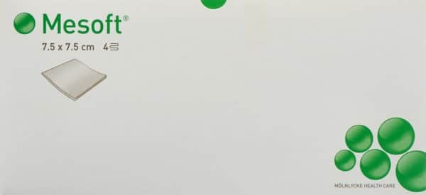 PICFRONT MESOFT NW Kompressen 7.5x7.5cm st 75 x 2 Stk