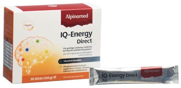PICBACK3DPLUS ALPINAMED IQ-Energy Direct 30 Stick 5 g