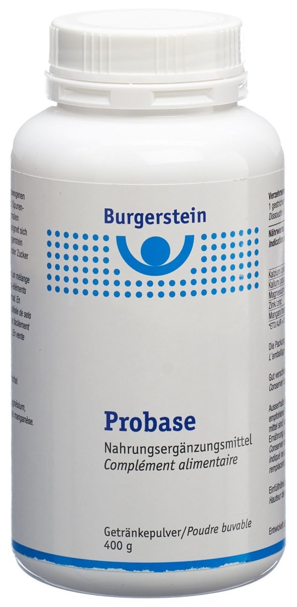 PICFRONT3D BURGERSTEIN Probase Getränkepulver Ds 400 g