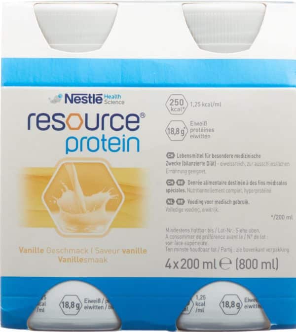 PICFRONT RESOURCE Protein Waldbeeren 4 x 200 ml