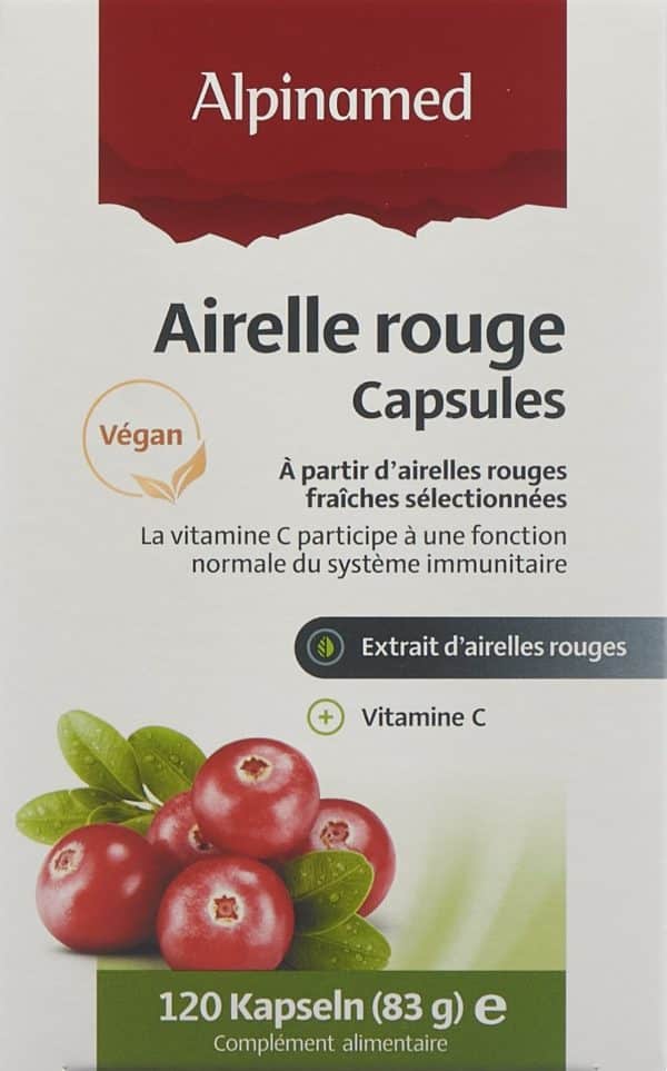PICBACK ALPINAMED Preiselbeer Kaps 120 Stk