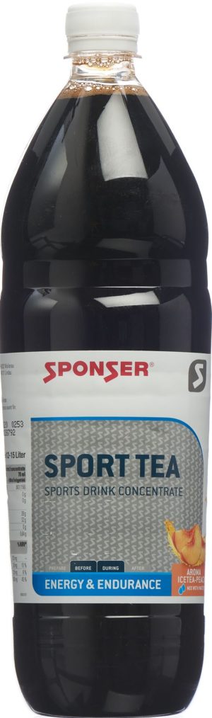 SPONSER Sport Tea Ice Tea Peach 1000 ml