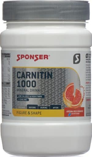 SPONSER Carnitin 1000 Plv Red Orange 400 g
