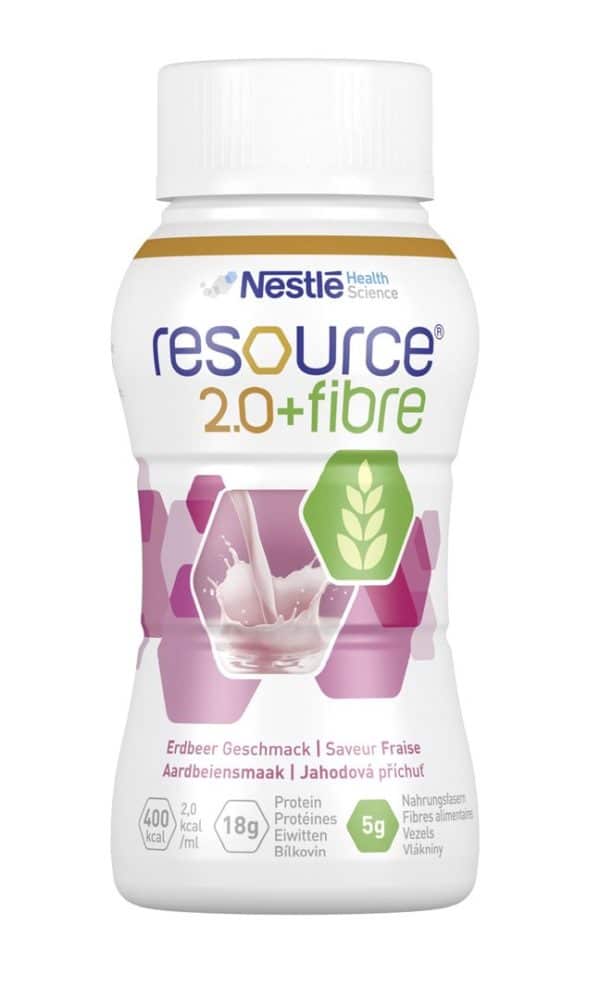 RESOURCE 2.0 Fibre Erdbeer 4 x 200 ml