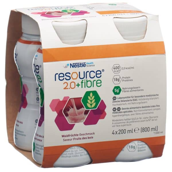 PICFRONT3D RESOURCE 2.0 Fibre Waldfrüchte 4 x 200 ml