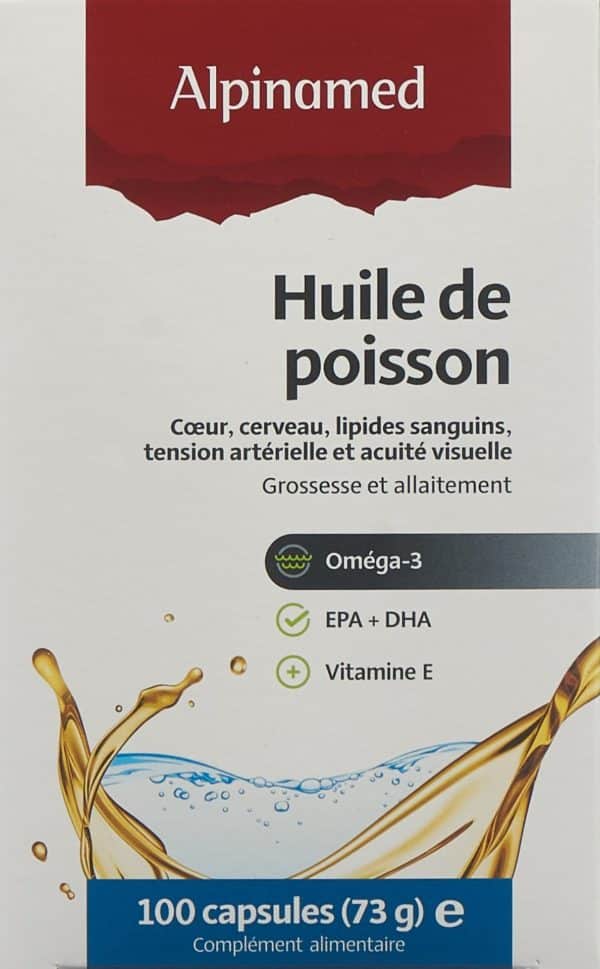 PICBACK ALPINAMED Fischöl Kaps 100 Stk