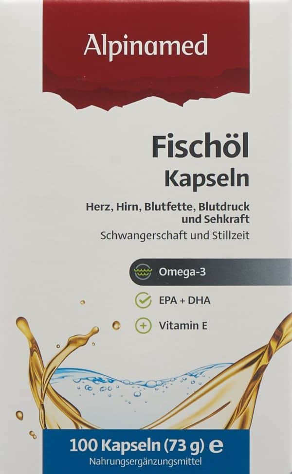 PICFRONT ALPINAMED Fischöl Kaps 100 Stk