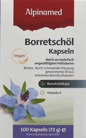 ALPINAMED Borretschöl Kaps 100 Stk