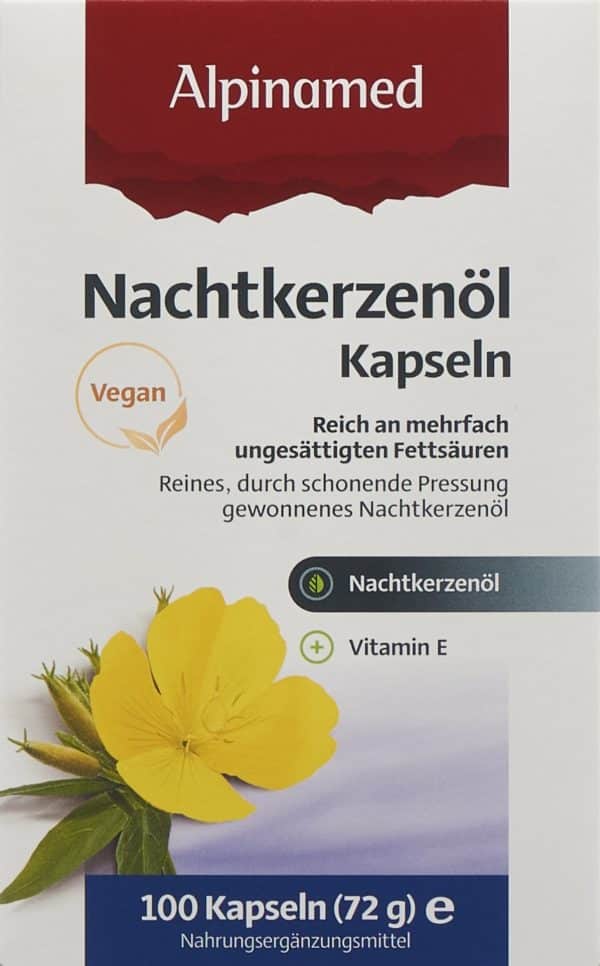 PICFRONT ALPINAMED Nachtkerzenöl Kaps 100 Stk