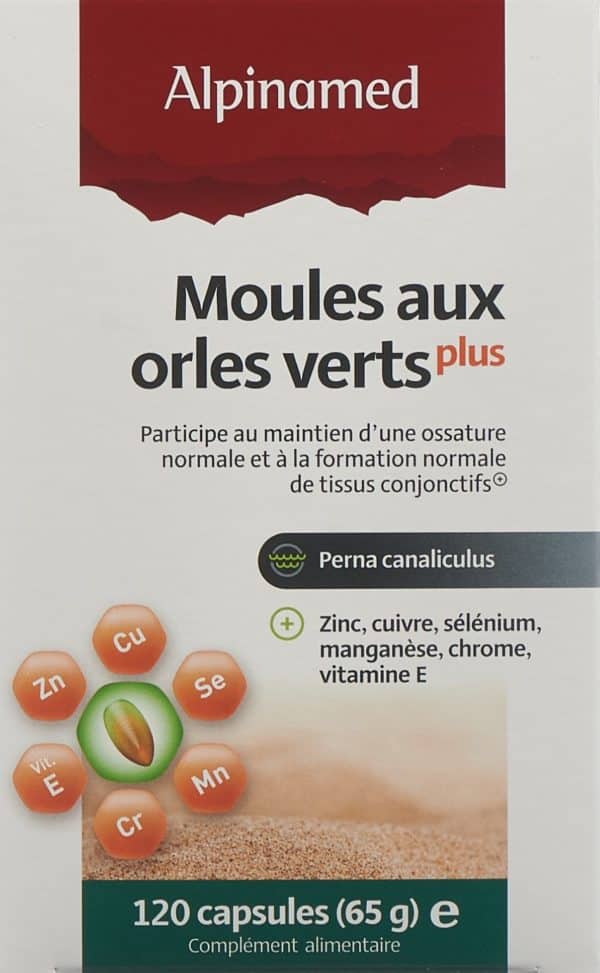ALPINAMED Grünlippmuschel Plus Kaps 120 Stk
