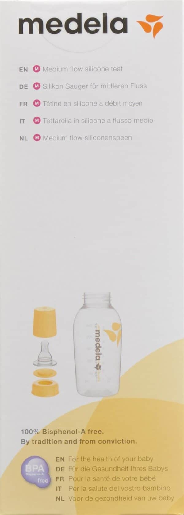 MEDELA Milchflasche 250ml mit Sauger M 4-6 Monate