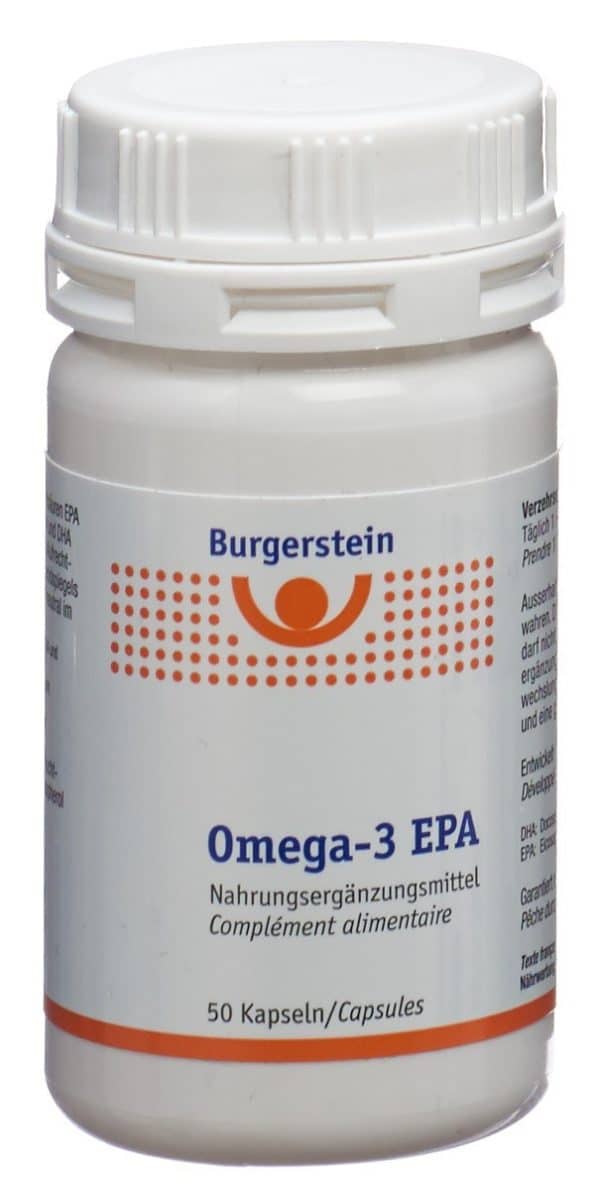 BURGERSTEIN Omega 3-EPA Weichkaps Ds 50 Stk