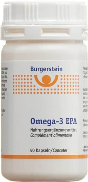 PICFRONT BURGERSTEIN Omega 3-EPA Weichkaps Ds 50 Stk
