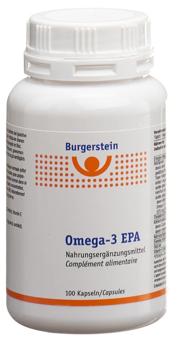 PICFRONT3D BURGERSTEIN Omega 3-EPA Weichkaps Ds 100 Stk