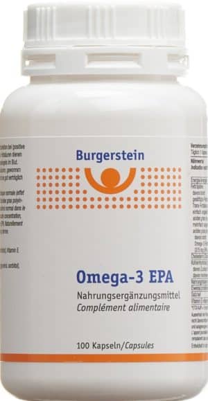 PICFRONT BURGERSTEIN Omega 3-EPA Weichkaps Ds 100 Stk