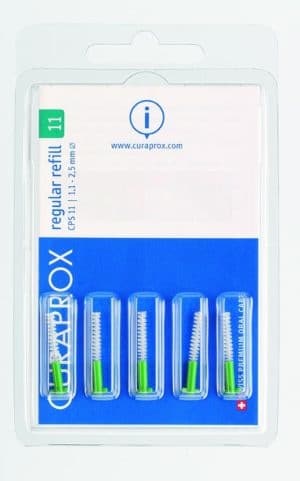 PICFRONT3D CURAPROX CPS 11 Interdentalbürste grün 5 Stk