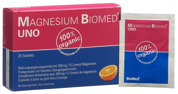 MAGNESIUM BIOMED Uno Gran Btl 20 Stk