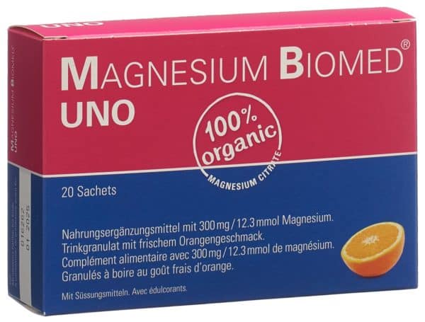 MAGNESIUM BIOMED Uno Gran Btl 20 Stk