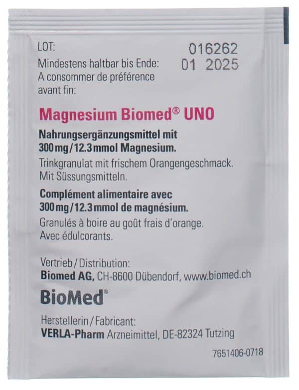 CONTENTBACK MAGNESIUM BIOMED Uno Gran Btl 40 Stk