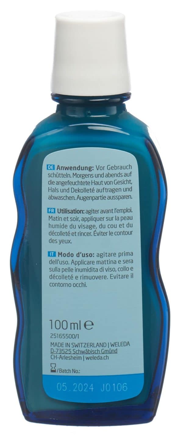 CONTENTBACK WELEDA Reinigungsmilch mild Glasfl 100 ml