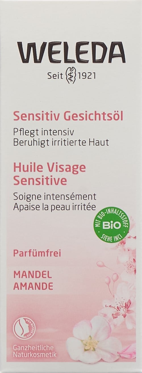 WELEDA Gesichtsöl sens Mandel Glasfl 50 ml