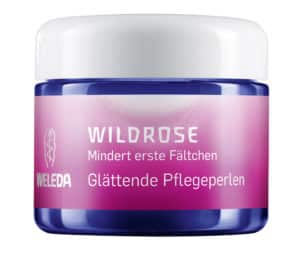 PICFRONT3D WELEDA Pflegeperlen glättend Wildrose 30 Stk