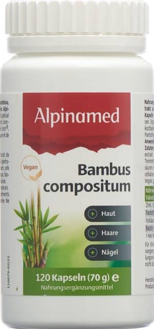 PICFRONT ALPINAMED Bambus compositum Kaps 120 Stk