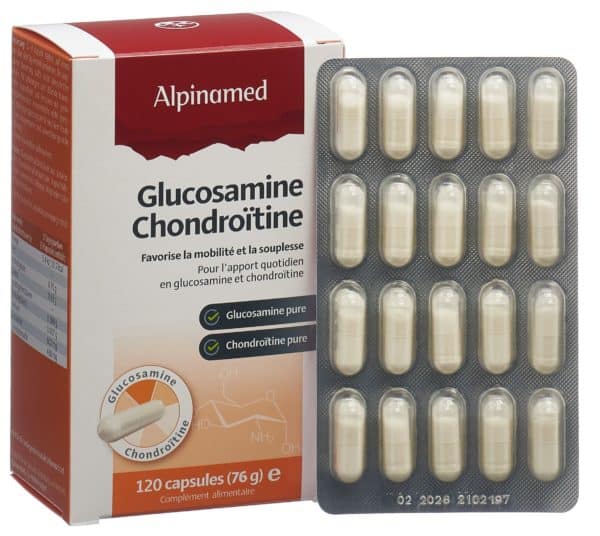 PICBACK3DPLUS ALPINAMED Glucosamin Chondroitin Kaps 120 Stk