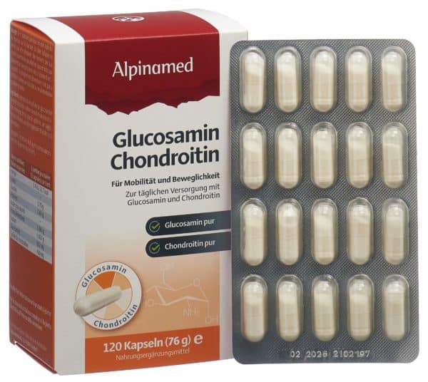 PICFRONT3DPLUS ALPINAMED Glucosamin Chondroitin Kaps 120 Stk