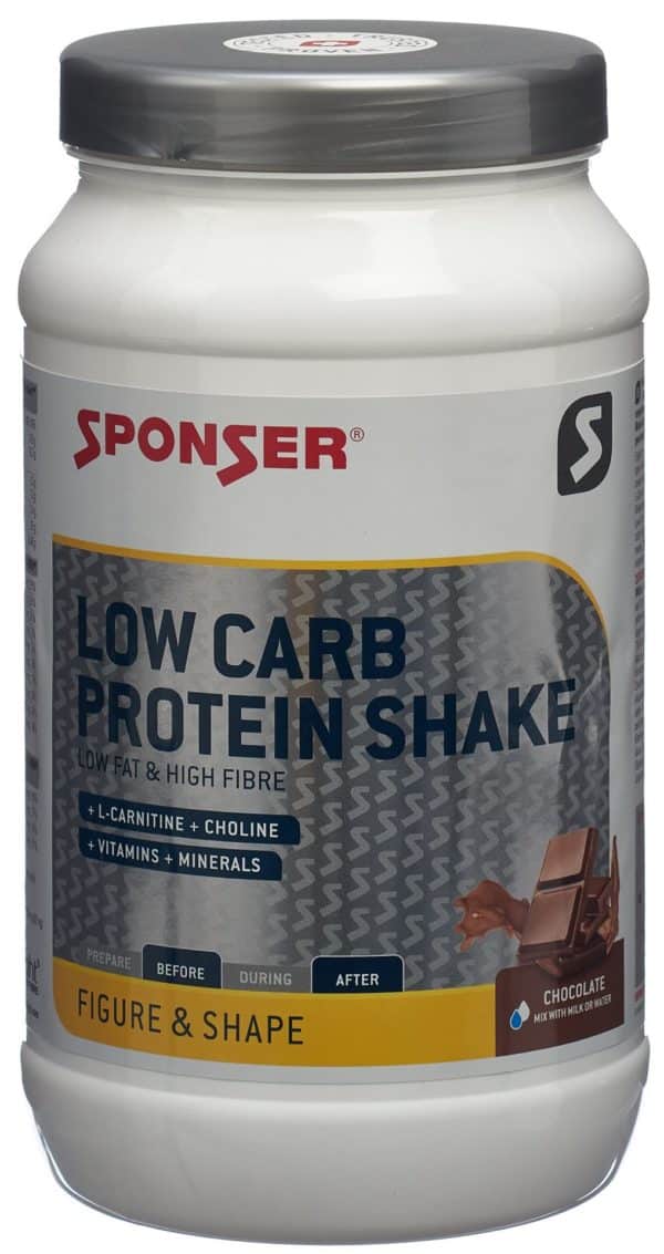 PICFRONT3D SPONSER Low Carb Protein Shake Chocolate 550 g