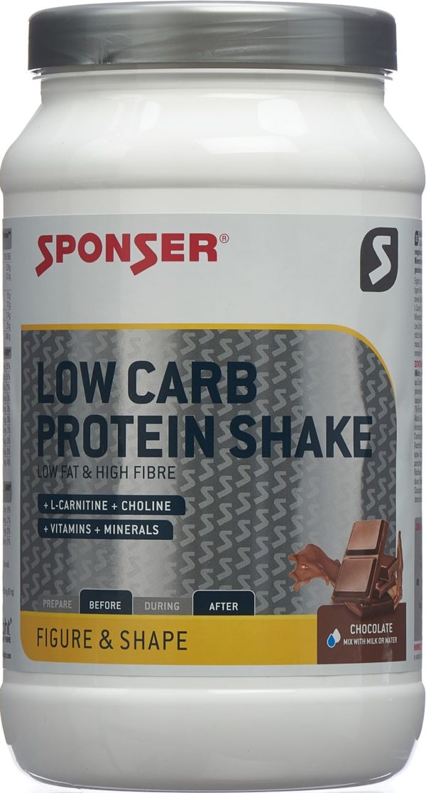 PICFRONT SPONSER Low Carb Protein Shake Chocolate 550 g